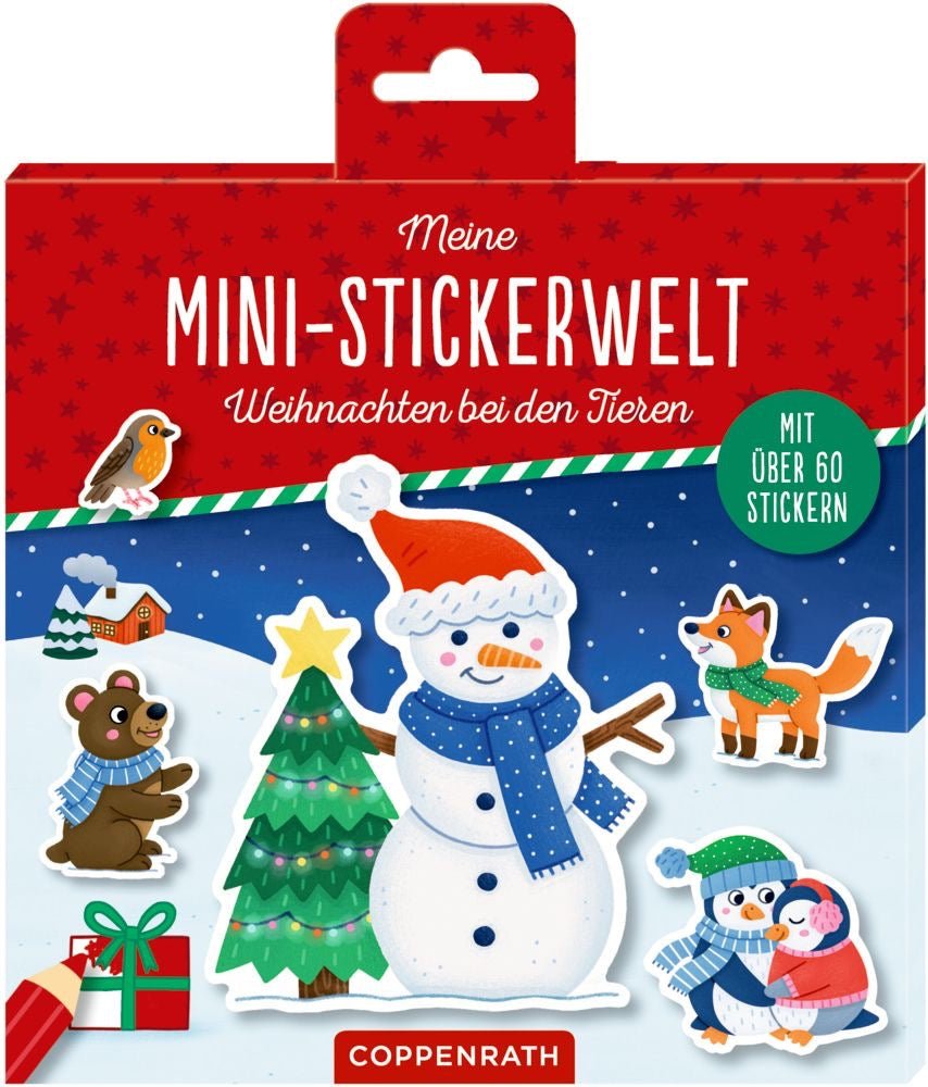 Coppenrath Meine Mini - Stickerwelt - Weihnachten bei den Tieren - Sausebrause Shop