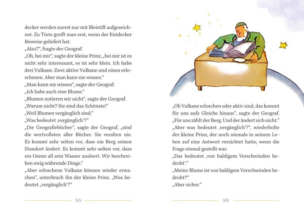 Das besondere Buch A. de Saint - Exupéry, Der kleine Prinz - Sausebrause Shop