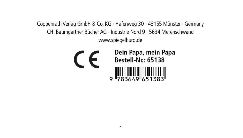 Dein Papa, mein Papa – Pappbilderbuch ab 18 Monaten - Sausebrause Shop