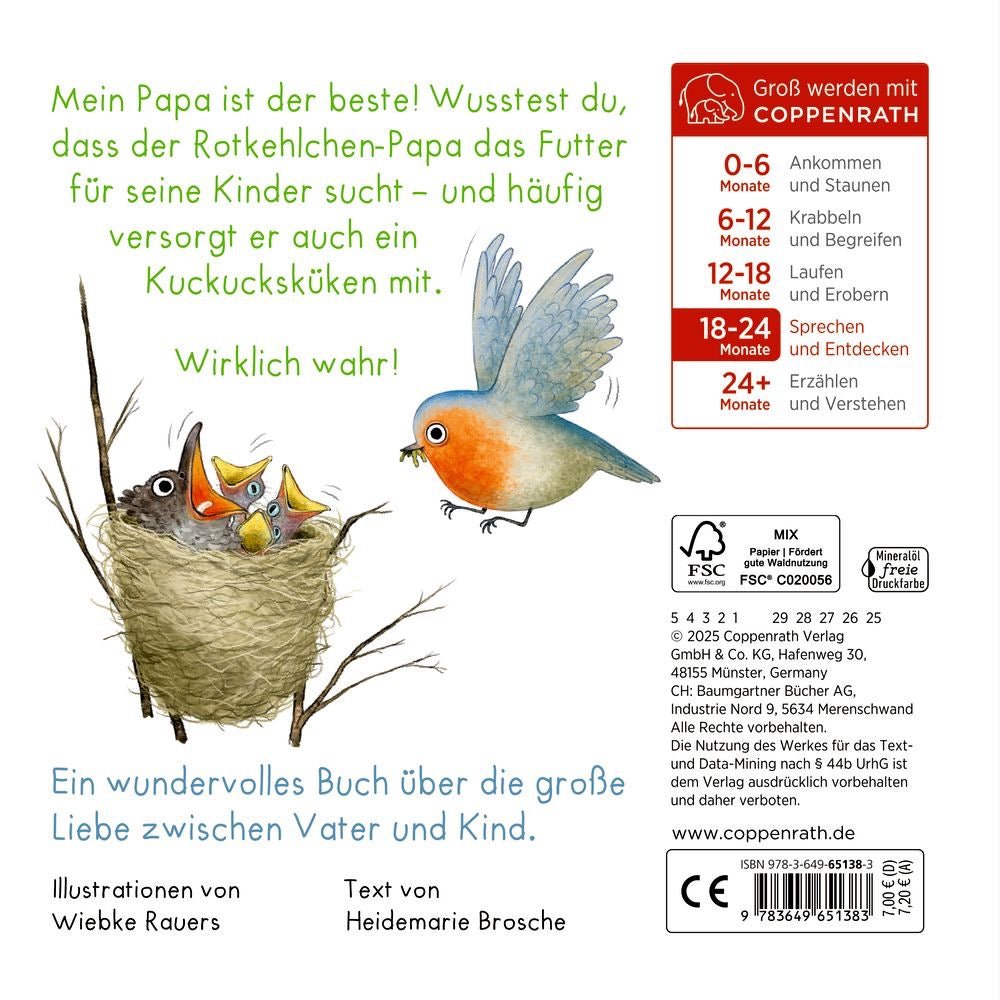 Dein Papa, mein Papa – Pappbilderbuch ab 18 Monaten - Sausebrause Shop