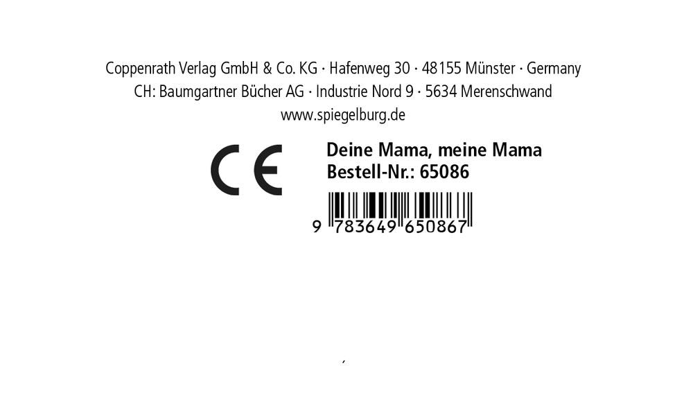 Deine Mama, meine Mama – Pappbilderbuch ab 18 Monaten - Sausebrause Shop