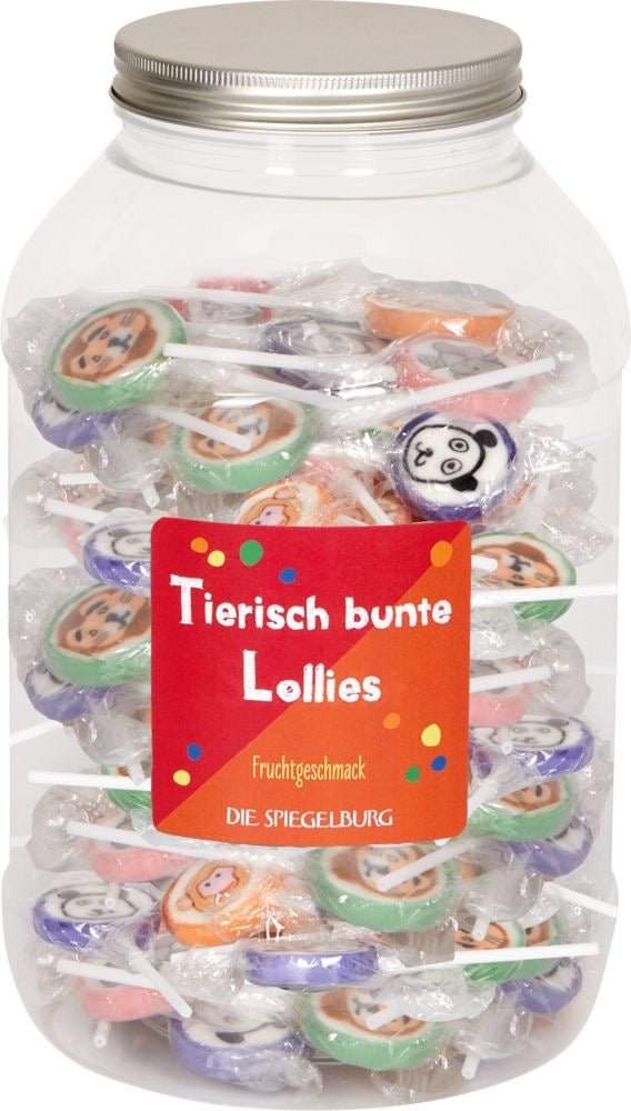Die Spiegelburg Bunte Geschenke Tierisch bunte Lollies - Sausebrause Shop