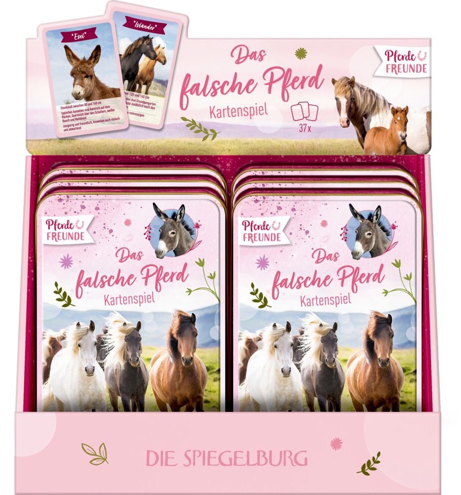 Die Spiegelburg Kartenspiel Das falsche Pferd Pferdefreunde - Sausebrause Shop