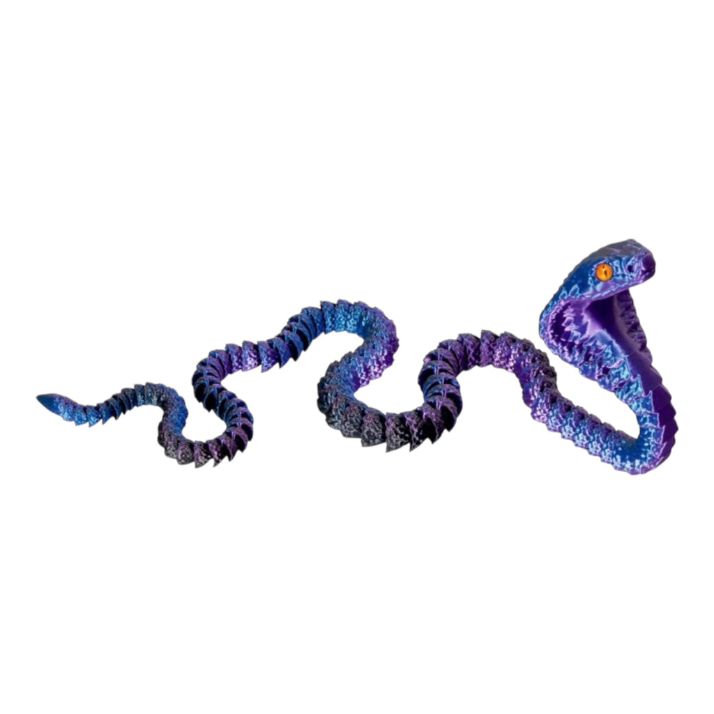 Die Spiegelburg Kobra Kristalltier blau lila Spieltier - Sausebrause Shop