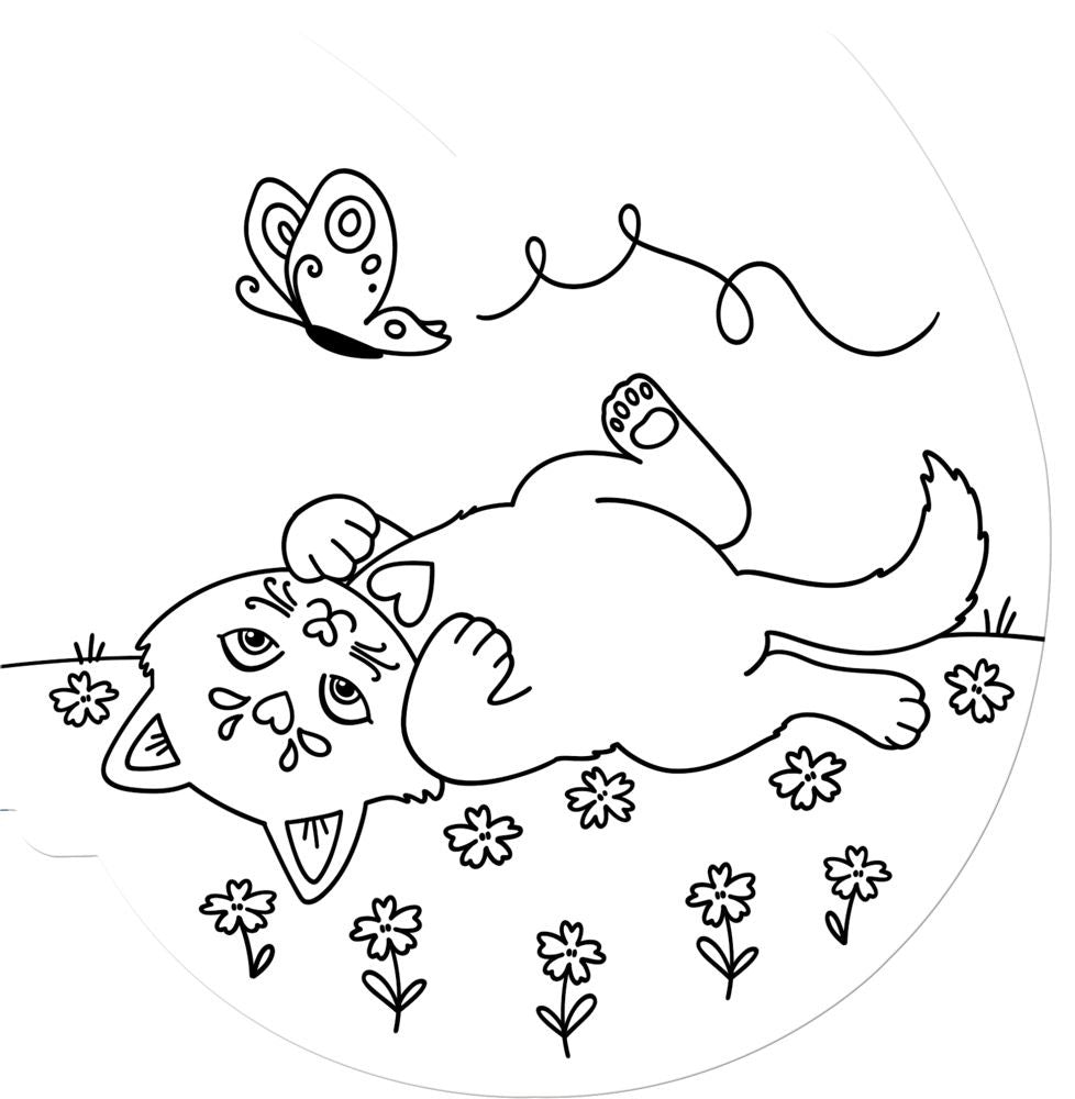 Die Spiegelburg Malbuch Cat 100 % selbst gemacht - Sausebrause Shop