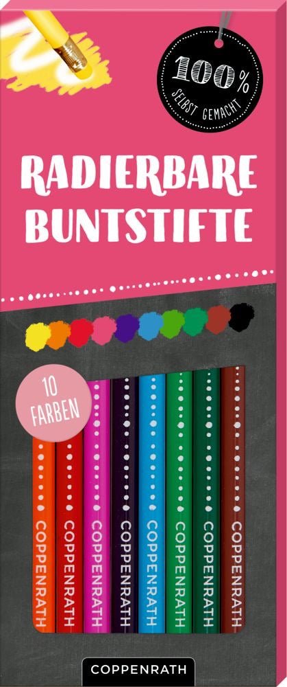 Die Spiegelburg Radierbare Buntstifte - Sausebrause Shop