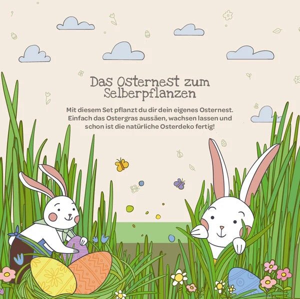 Die Stadtgärtner Osternest aus dem Becher - Sausebrause Shop