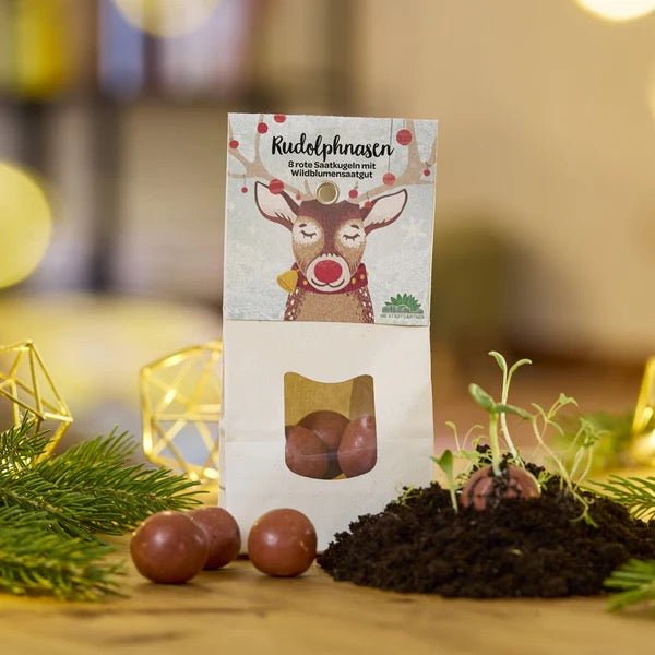 Die Stadtgärtner Rudolphnasen Rote Blumenmurmeln - Sausebrause Shop