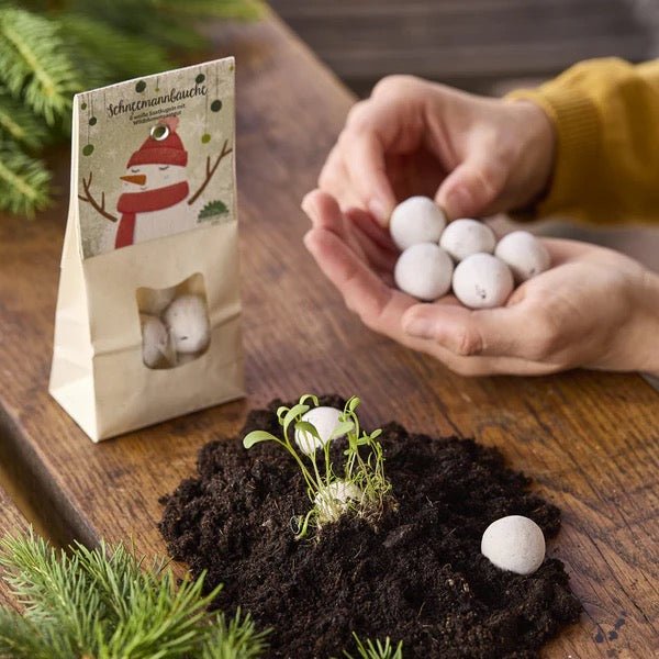 Die Stadtgärtner Schneemanbäuche Weiße Blumenmurmeln - Sausebrause Shop