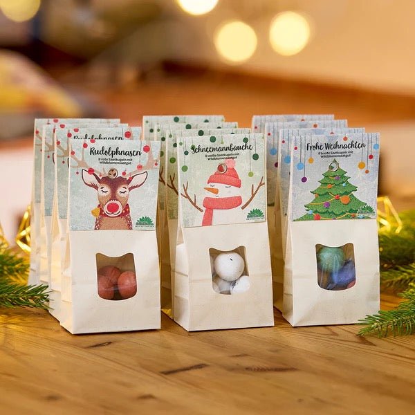 Die Stadtgärtner Schneemanbäuche Weiße Blumenmurmeln - Sausebrause Shop