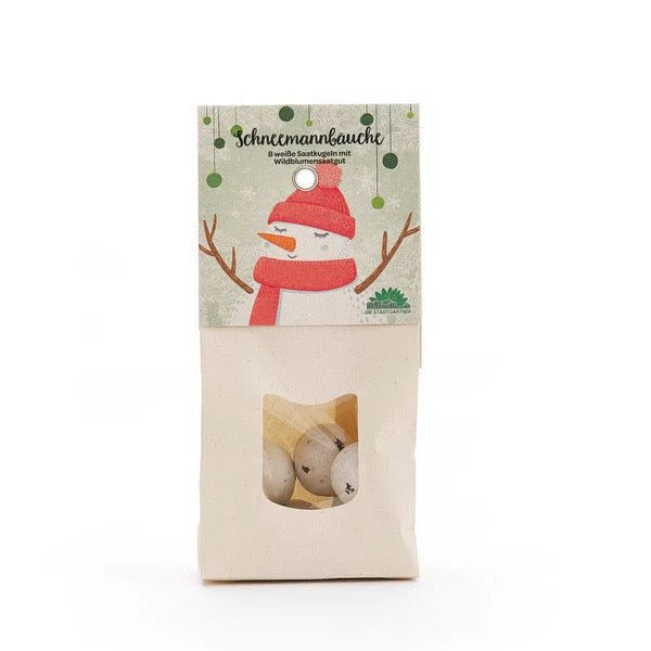 Die Stadtgärtner Schneemanbäuche Weiße Blumenmurmeln - Sausebrause Shop