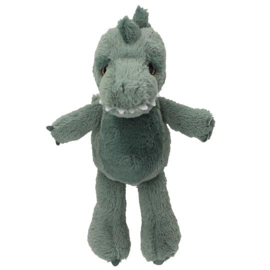 Dino World Plüsch Floppy T - Rex 25 cm Kuscheltier Grün Glitzeraugen - Sausebrause Shop