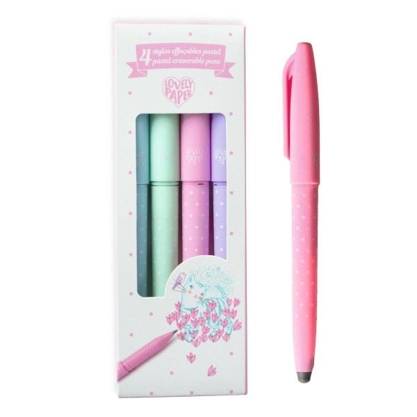 Djeco 4 löschbare Stifte Pastell - Sausebrause Shop