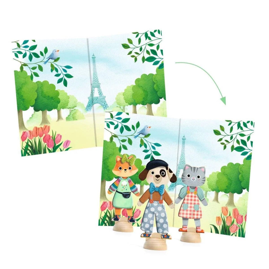 Djeco Bastel 3 - 6 Jahre Bonjour Paris - Sausebrause Shop