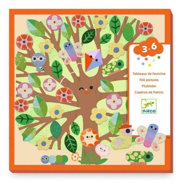 Djeco Bastelpackung Jahreszeiten 3–6 Jahre – Kreativset - Sausebrause Shop