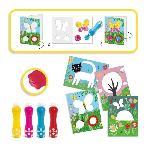 Djeco Bastelpackung Kleine Punkte - Sausebrause Shop