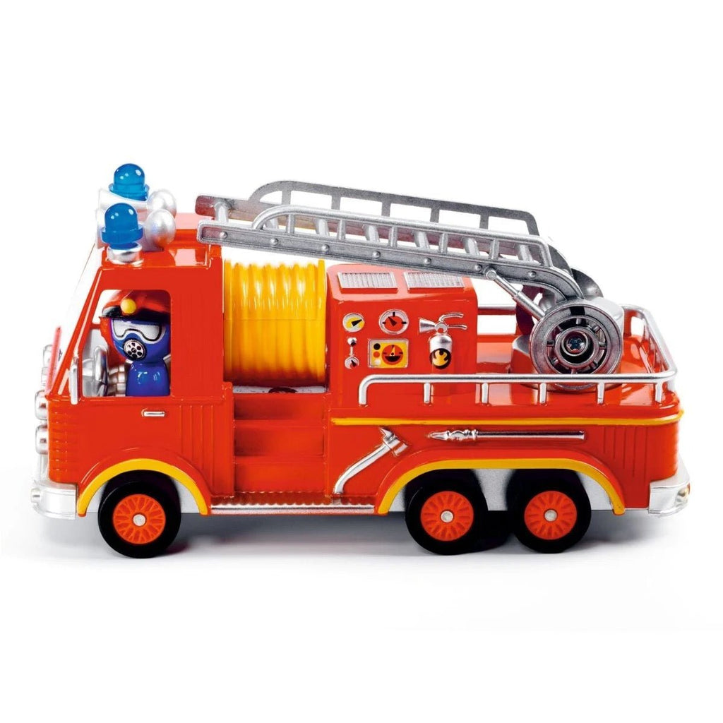 Djeco Crazy Motors: Captain Fire Feuerwehrauto - Sausebrause Shop