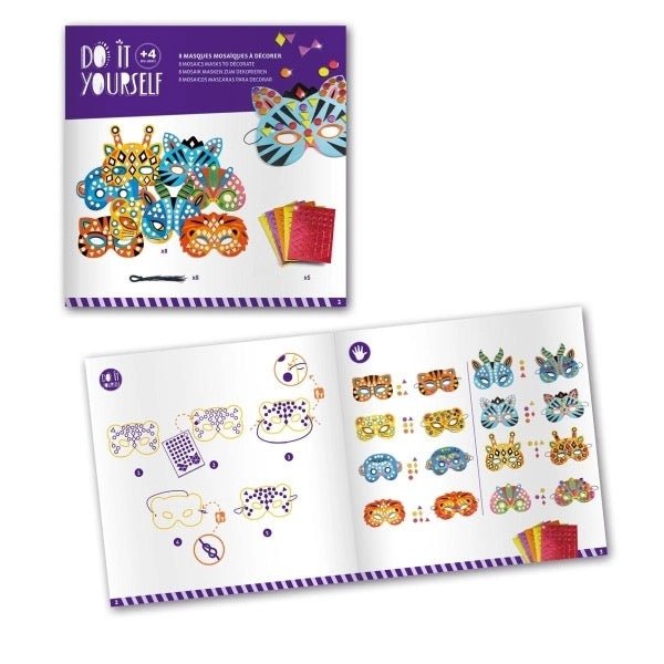 Djeco DIY Masken Dschungeltiere - Sausebrause Shop