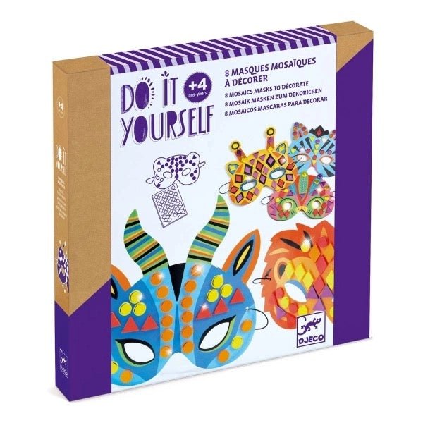 Djeco DIY Masken Dschungeltiere - Sausebrause Shop