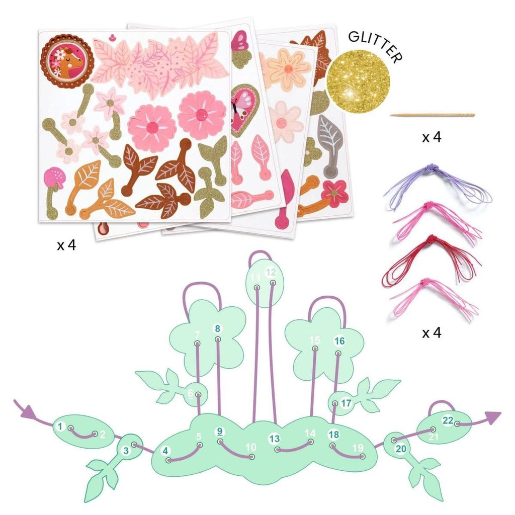 Djeco DIY Schmucksets Zarte Medaillons - Sausebrause Shop