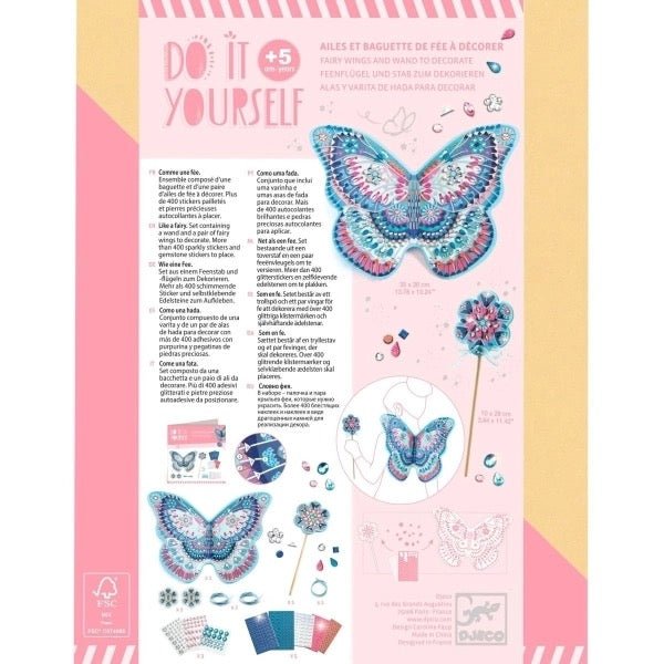 Djeco DIY Zauberstab Kleine Feen - Sausebrause Shop