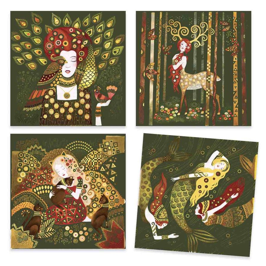 Djeco Inspired by: Gustav Klimt – Kreativset 7–99 Jahre - Sausebrause Shop