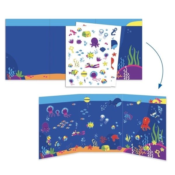 Djeco Kreativset Das Meer und seine Freuden - Sausebrause Shop