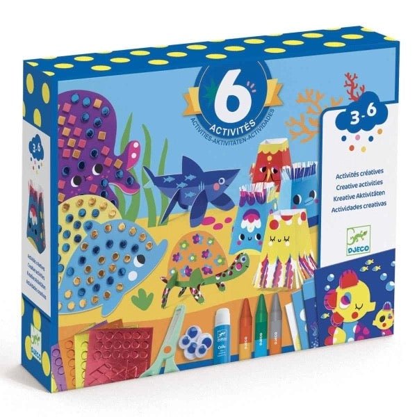 Djeco Kreativset Das Meer und seine Freuden - Sausebrause Shop