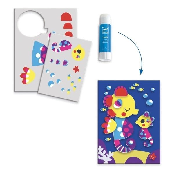 Djeco Kreativset Das Meer und seine Freuden - Sausebrause Shop