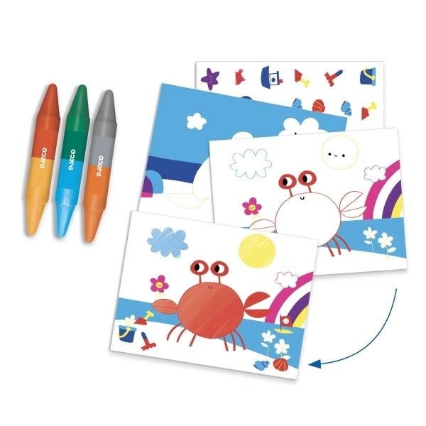 Djeco Kreativset Das Meer und seine Freuden - Sausebrause Shop