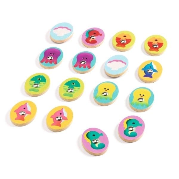 Djeco Lernspiel Ludo Sea – 4 Spiele ab 2 Jahren - Sausebrause Shop