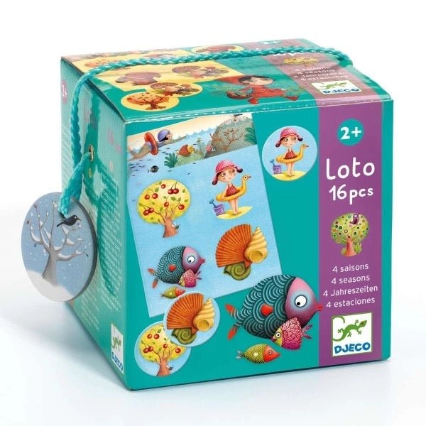 Djeco Lotto Lernspiel 4 Jahreszeiten – Lernspiel - Sausebrause Shop