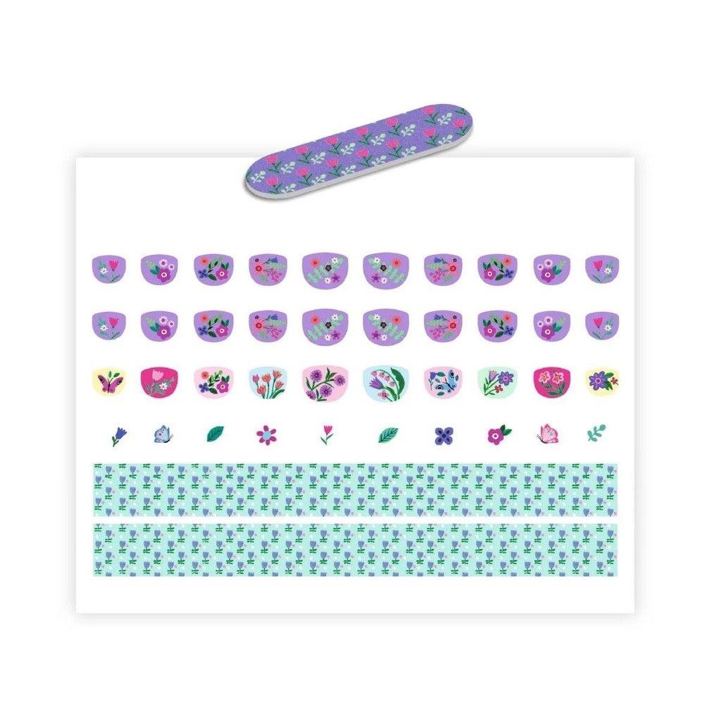 Djeco Nagelsticker Blumen - Sausebrause Shop