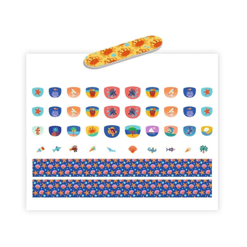 Djeco Nagelsticker Mittelmeer - Sausebrause Shop