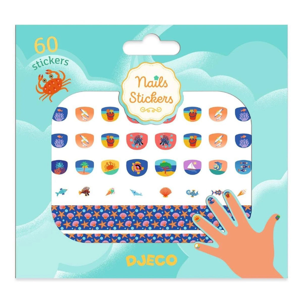 Djeco Nagelsticker Mittelmeer - Sausebrause Shop
