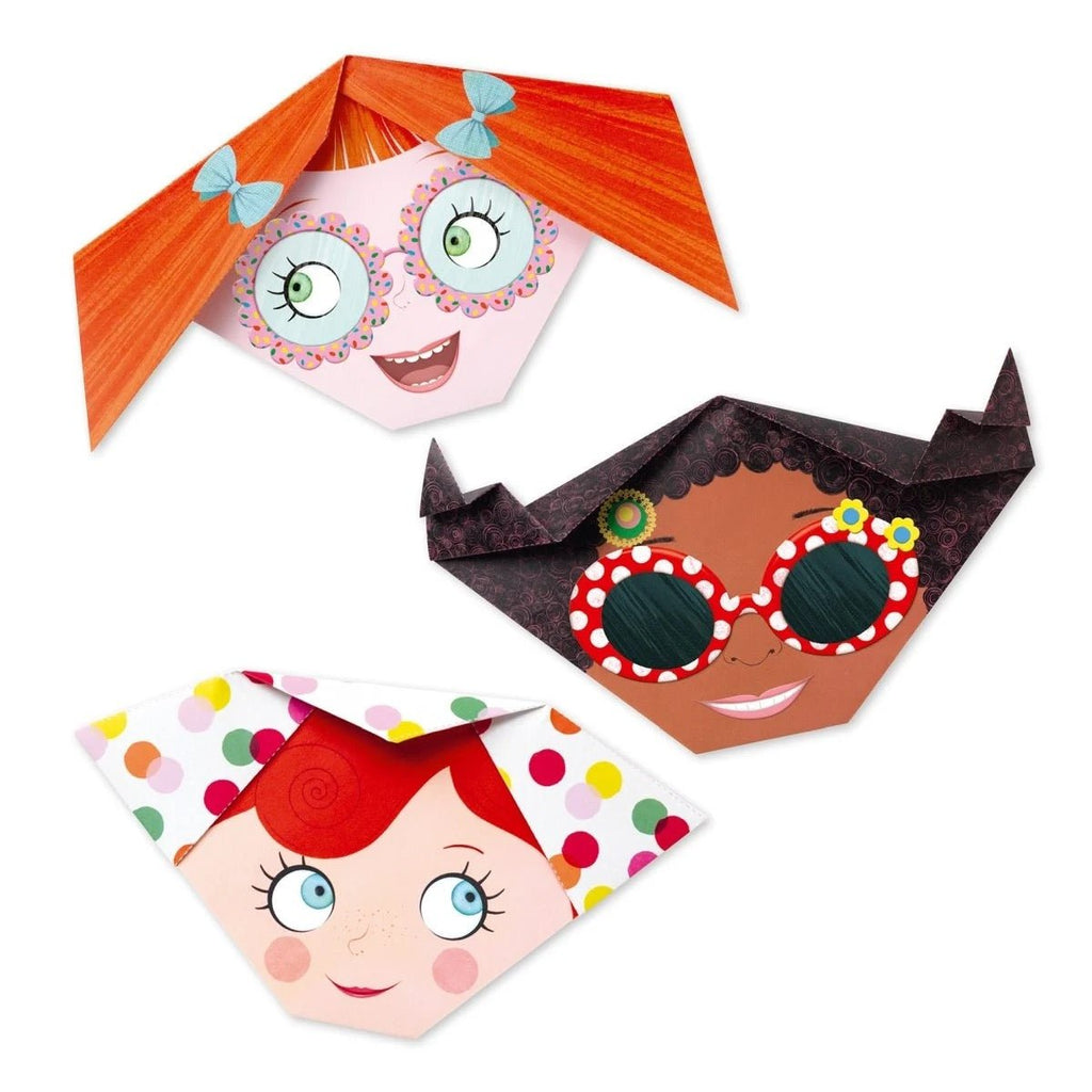 Djeco Origami Lustige Gesichter - Sausebrause Shop
