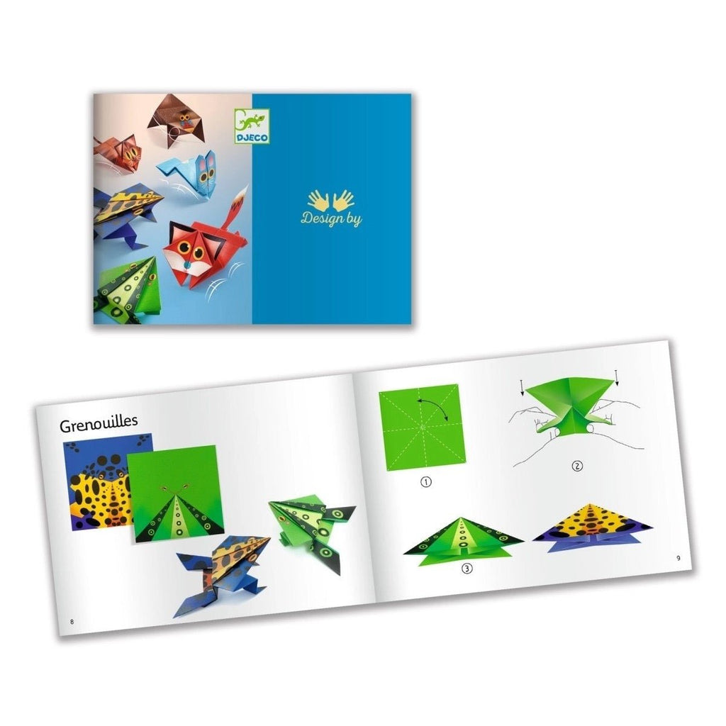 Djeco Origami Springende Tiere - Sausebrause Shop