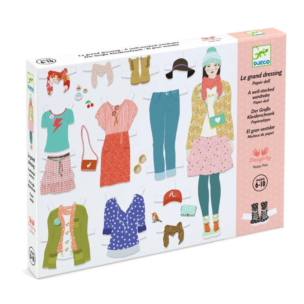 Djeco Papierkunst Großer Kleiderschrank - Sausebrause Shop