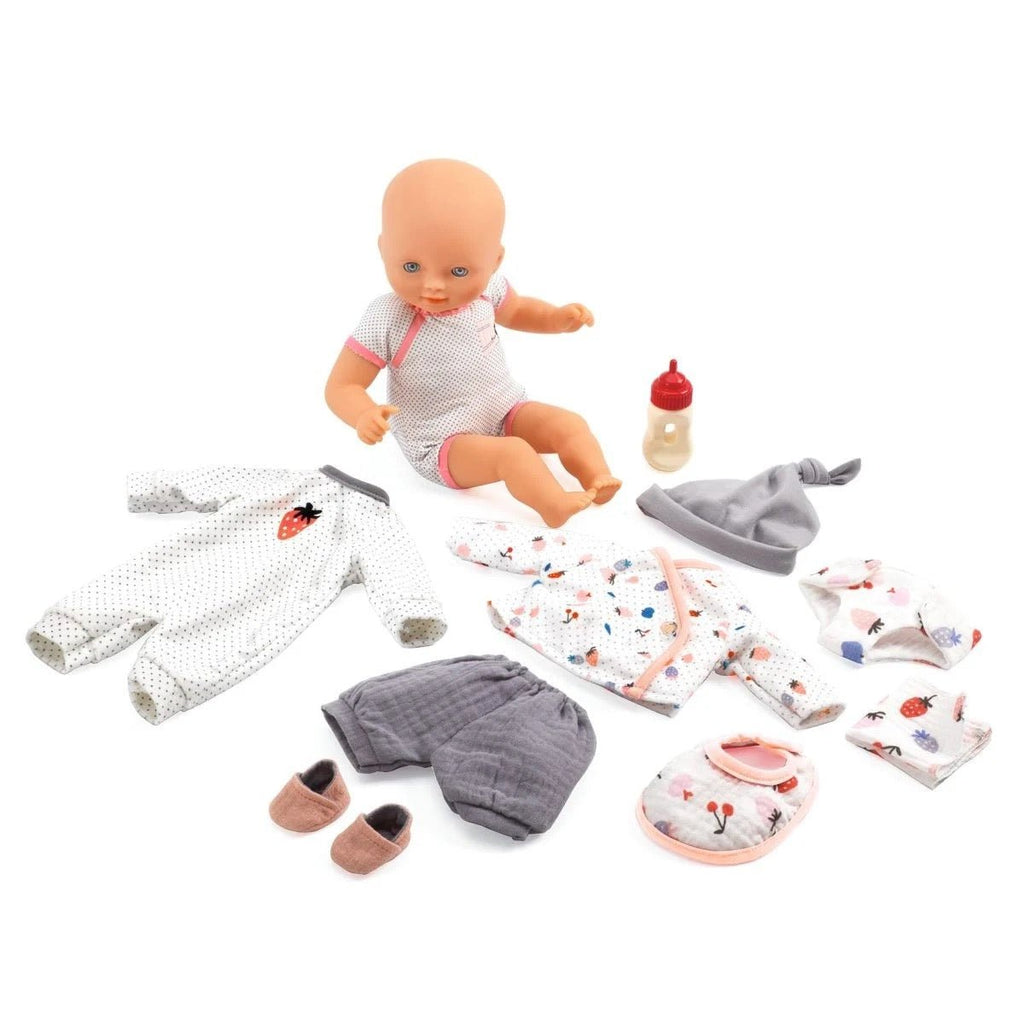 Djeco Pomea Puppe Vanille im Koffer - Sausebrause Shop