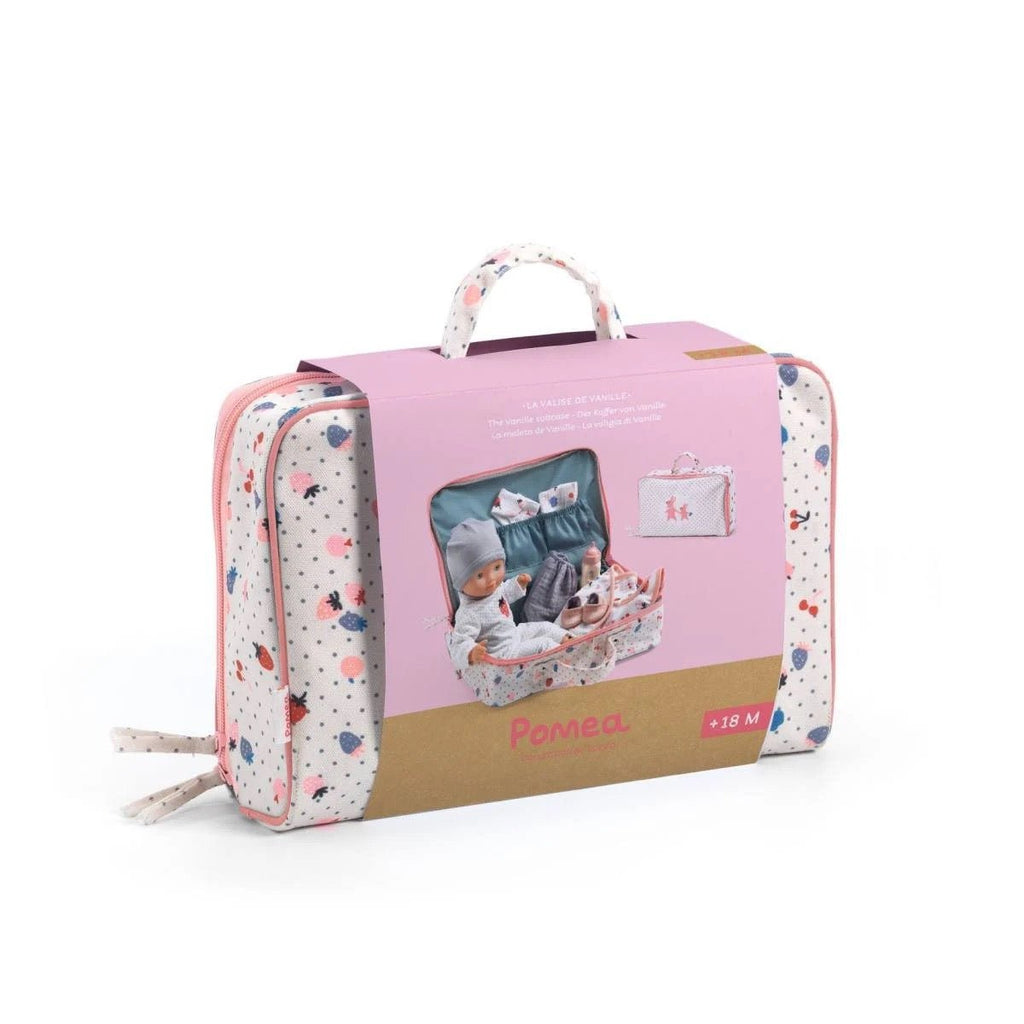 Djeco Pomea Puppe Vanille im Koffer - Sausebrause Shop