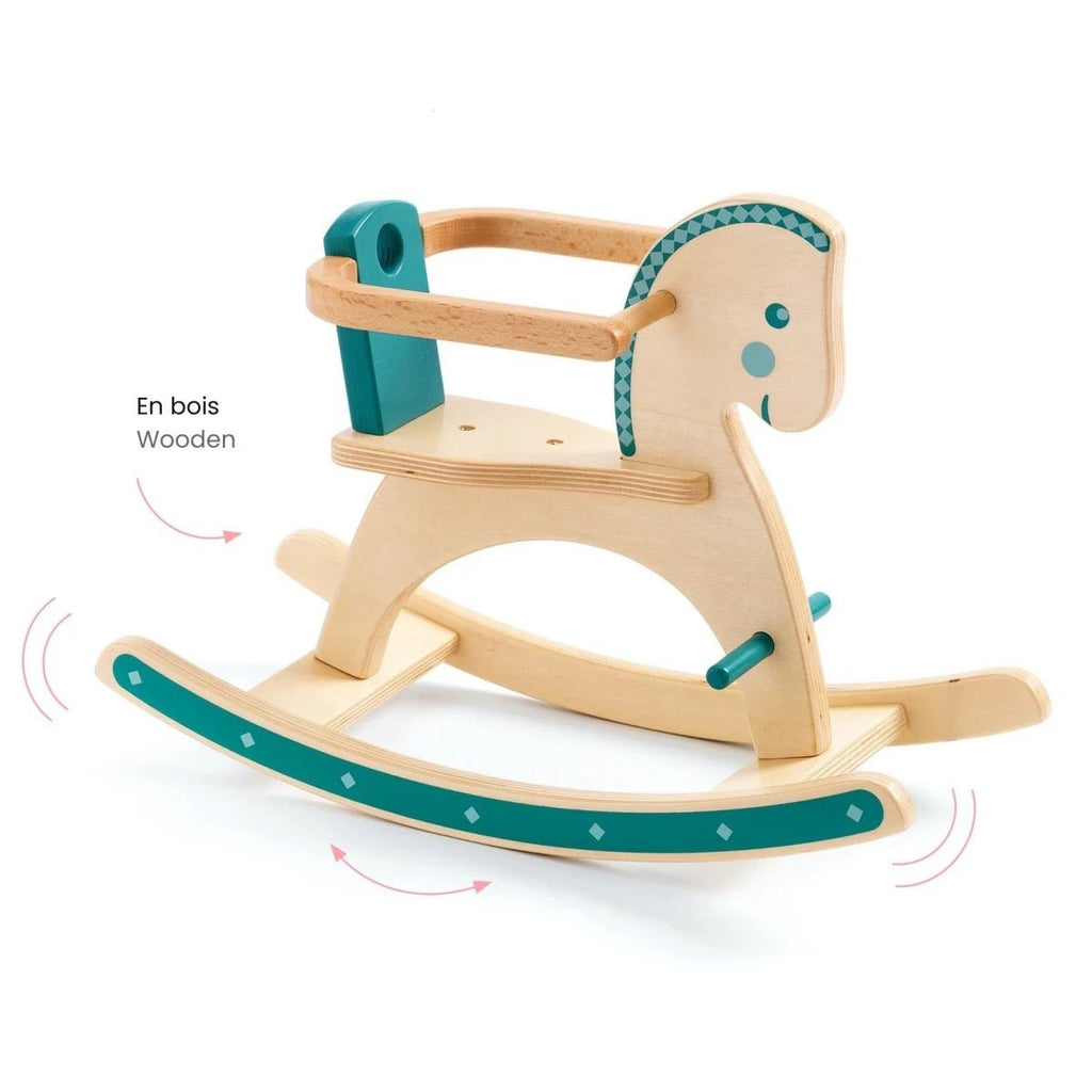 Djeco Pomea Puppen Schaukeltier - Sausebrause Shop