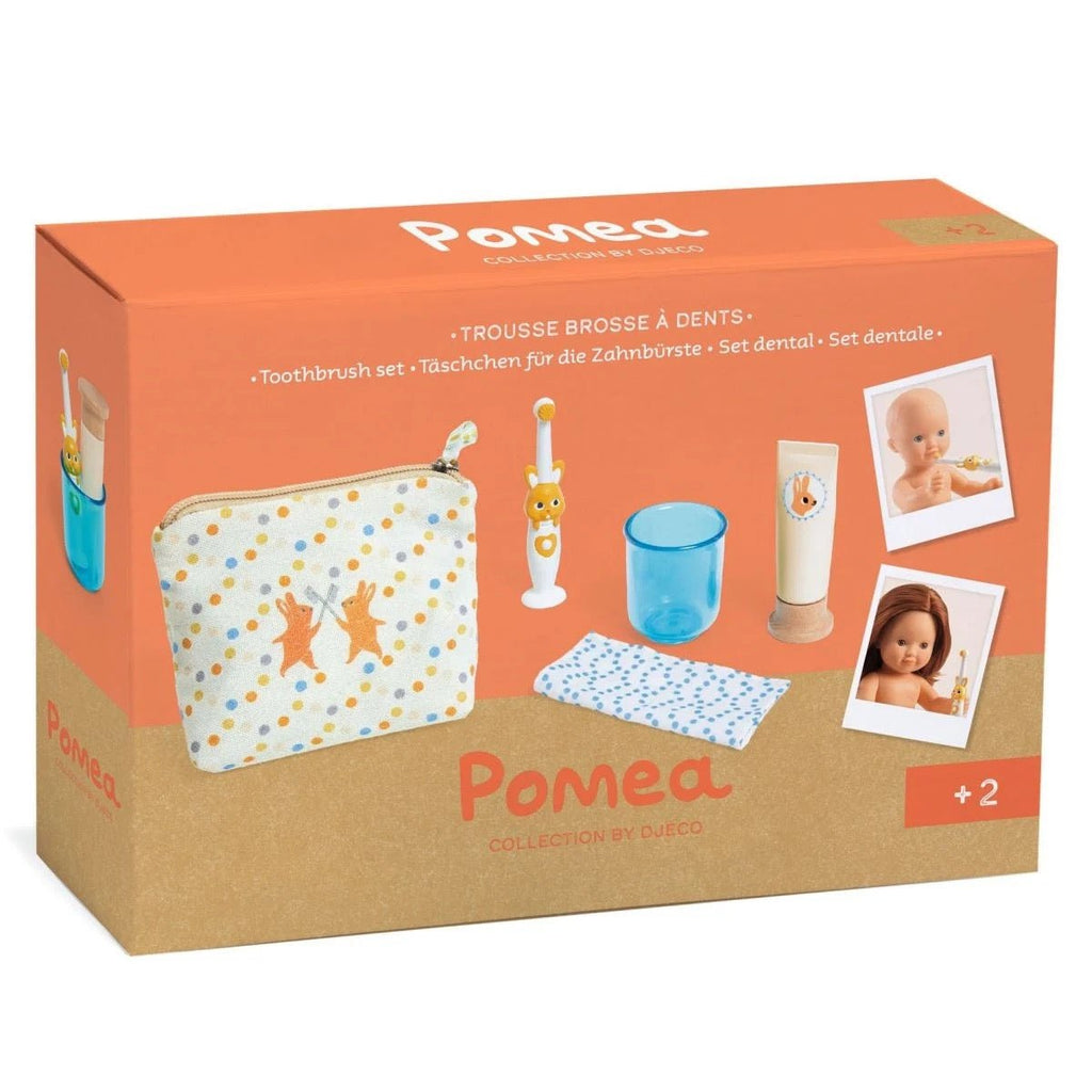Djeco Pomea Puppen Zahnbürstenset - Sausebrause Shop