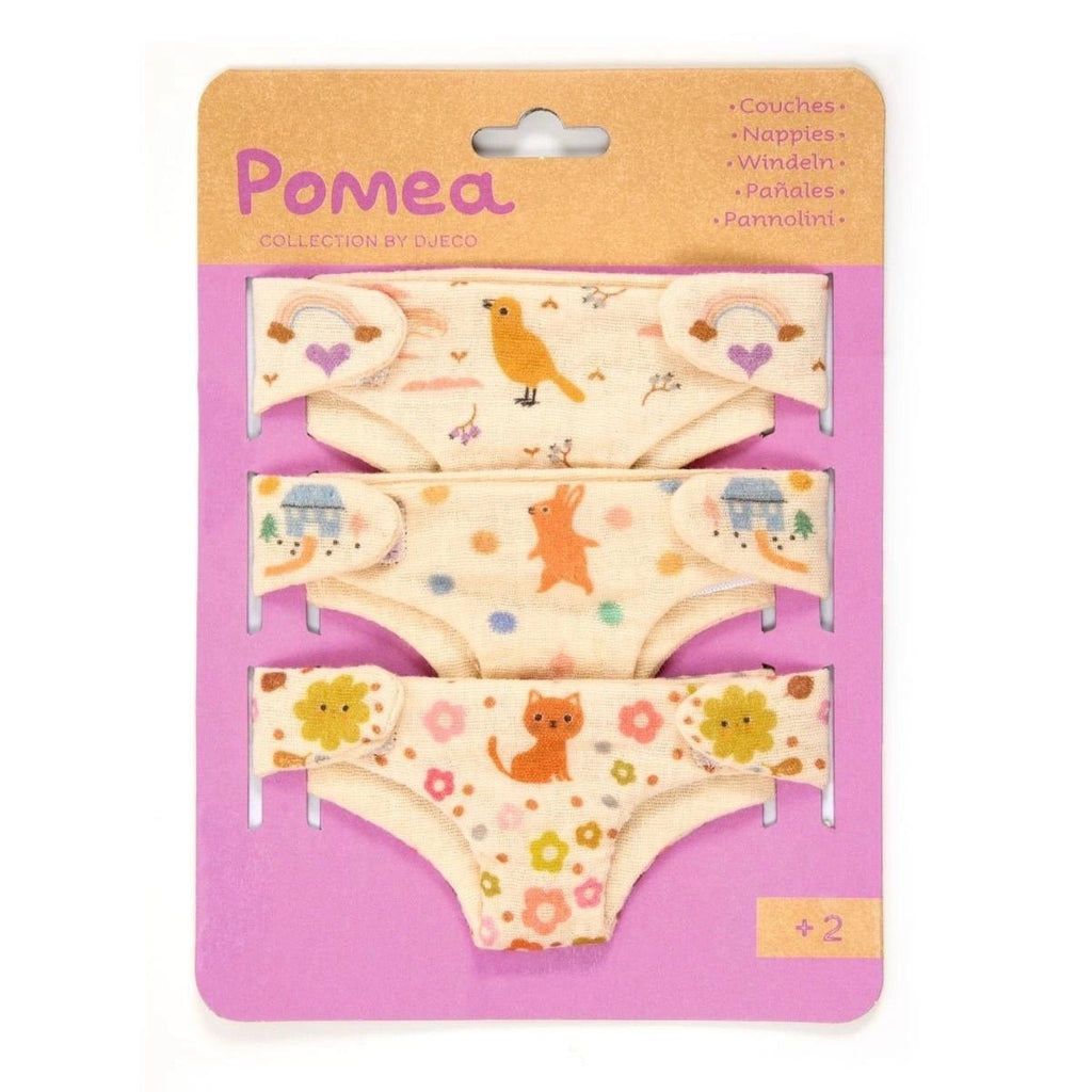 Djeco Pomea Windelset für Babypuppe - Sausebrause Shop