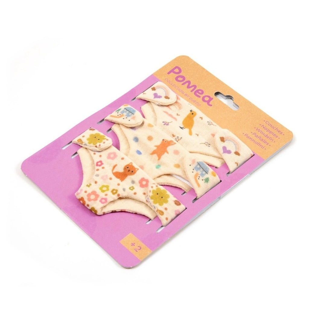 Djeco Pomea Windelset für Babypuppe - Sausebrause Shop
