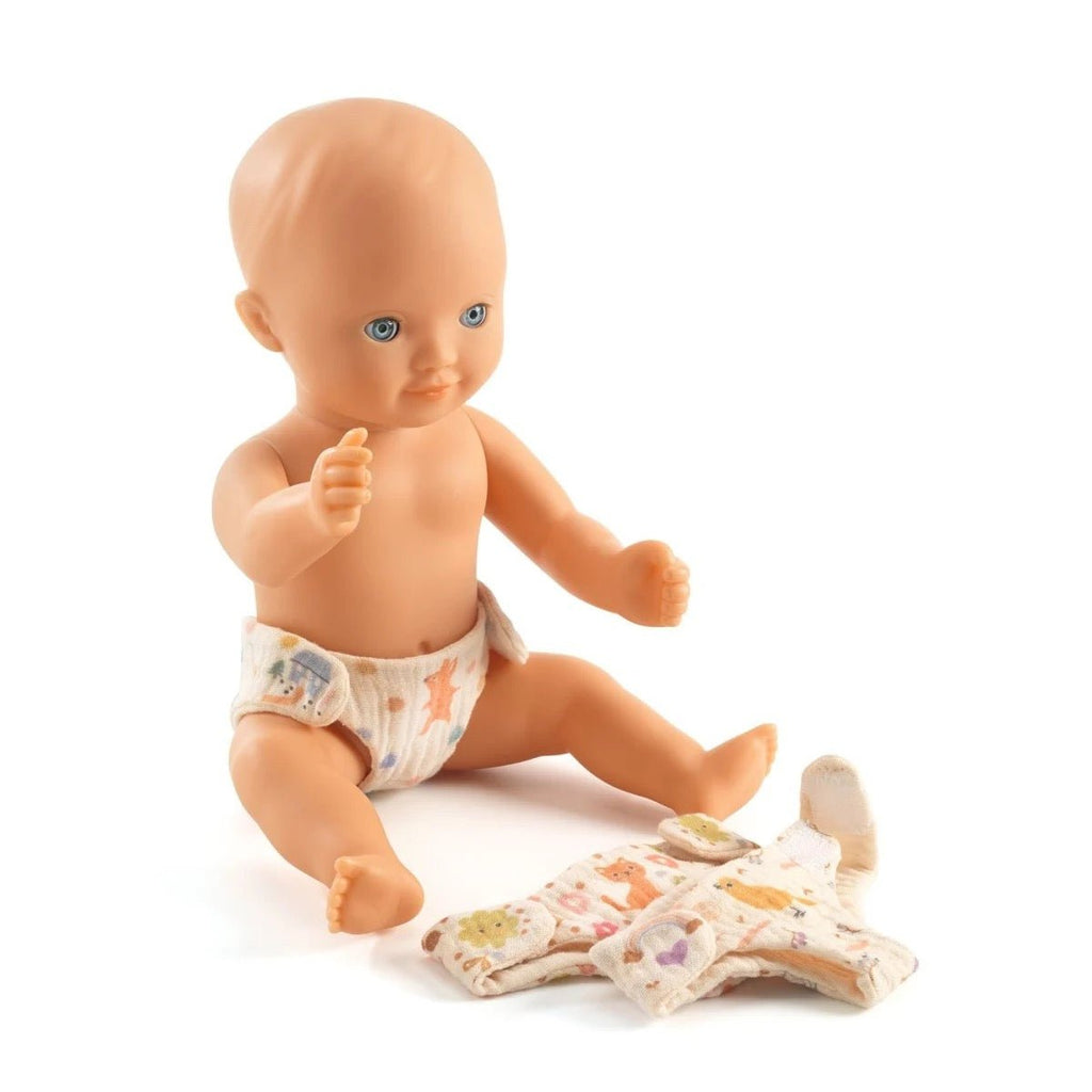 Djeco Pomea Windelset für Babypuppe - Sausebrause Shop