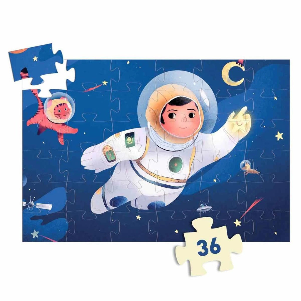 Djeco Puzzle Astronaut 36 Teile - Sausebrause Shop