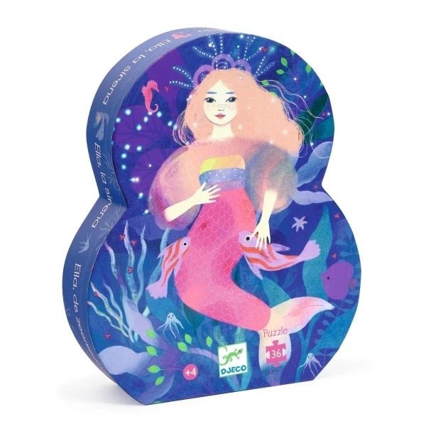 Djeco Puzzle Meerjungfrau Ella 36 Teile - Sausebrause Shop