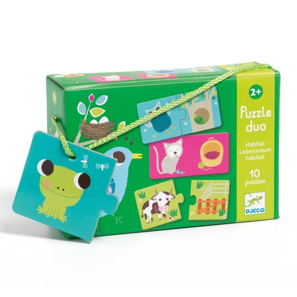 Djeco Puzzle Wo wohne ich? - Sausebrause Shop