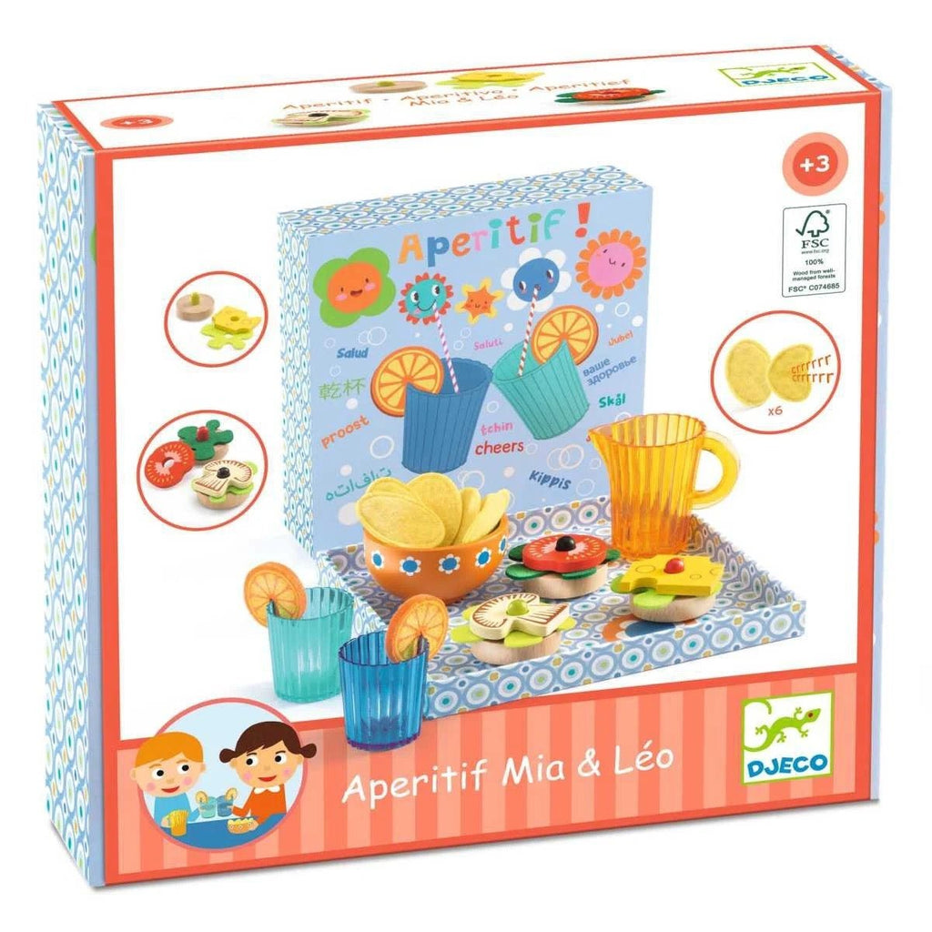 Djeco Rollenspiel Aperitiv - Set Mia & Leo - Sausebrause Shop