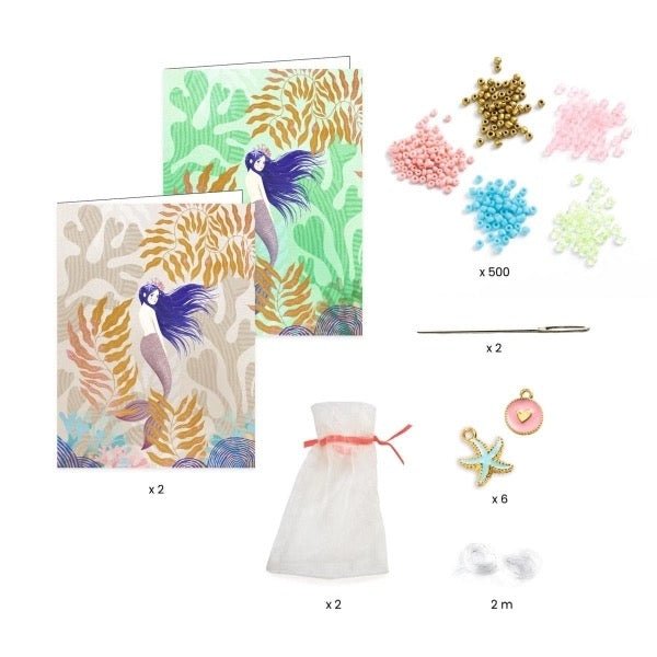 Djeco Schmuck basteln Muscheln - Sausebrause Shop